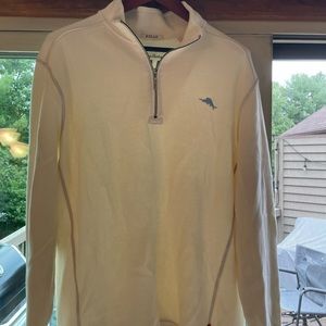 New Tommy Bahama pull over 1/4 zip